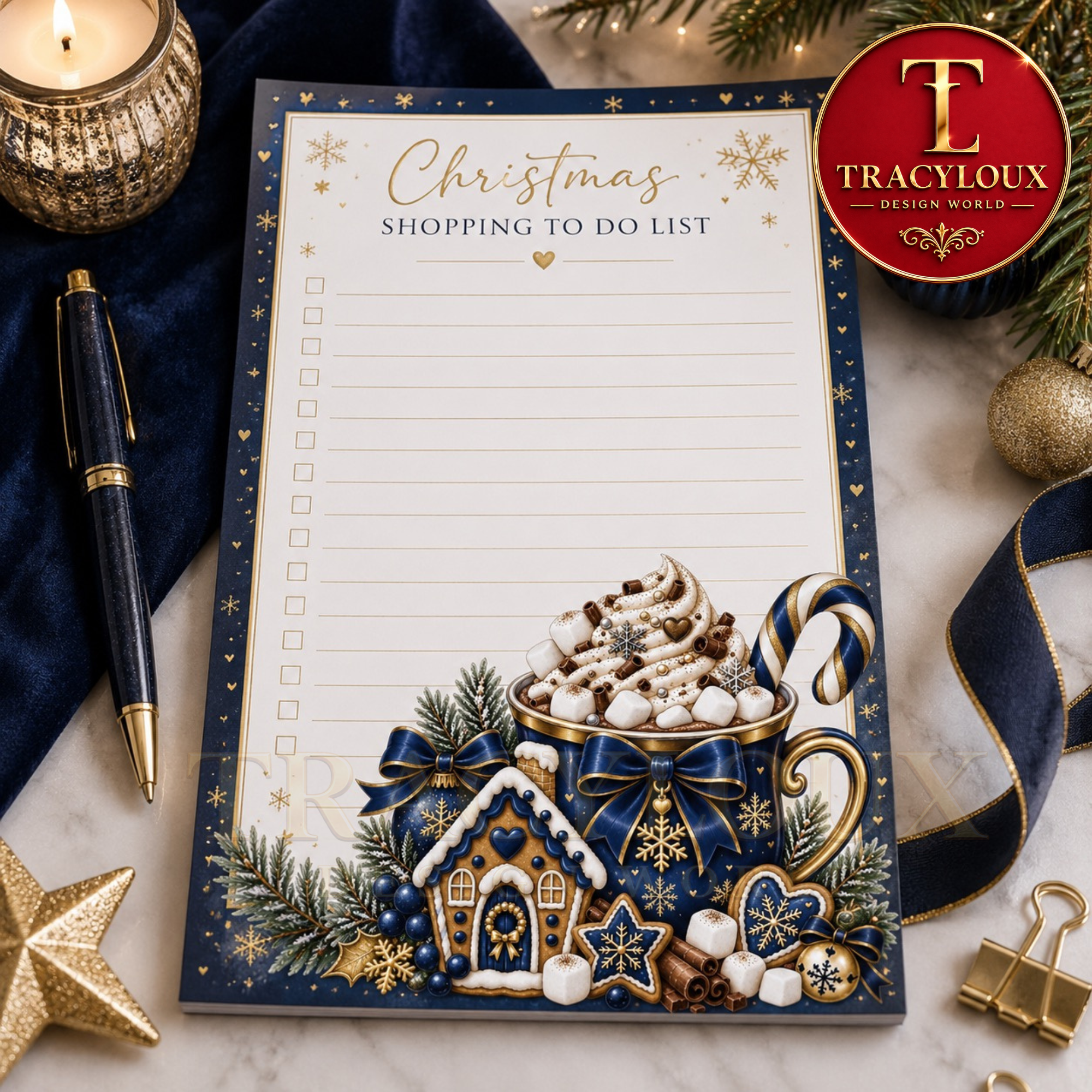 CHRISTMAS HOT CHOCOLATE COLLECTION – 4 PNG DESIGNS