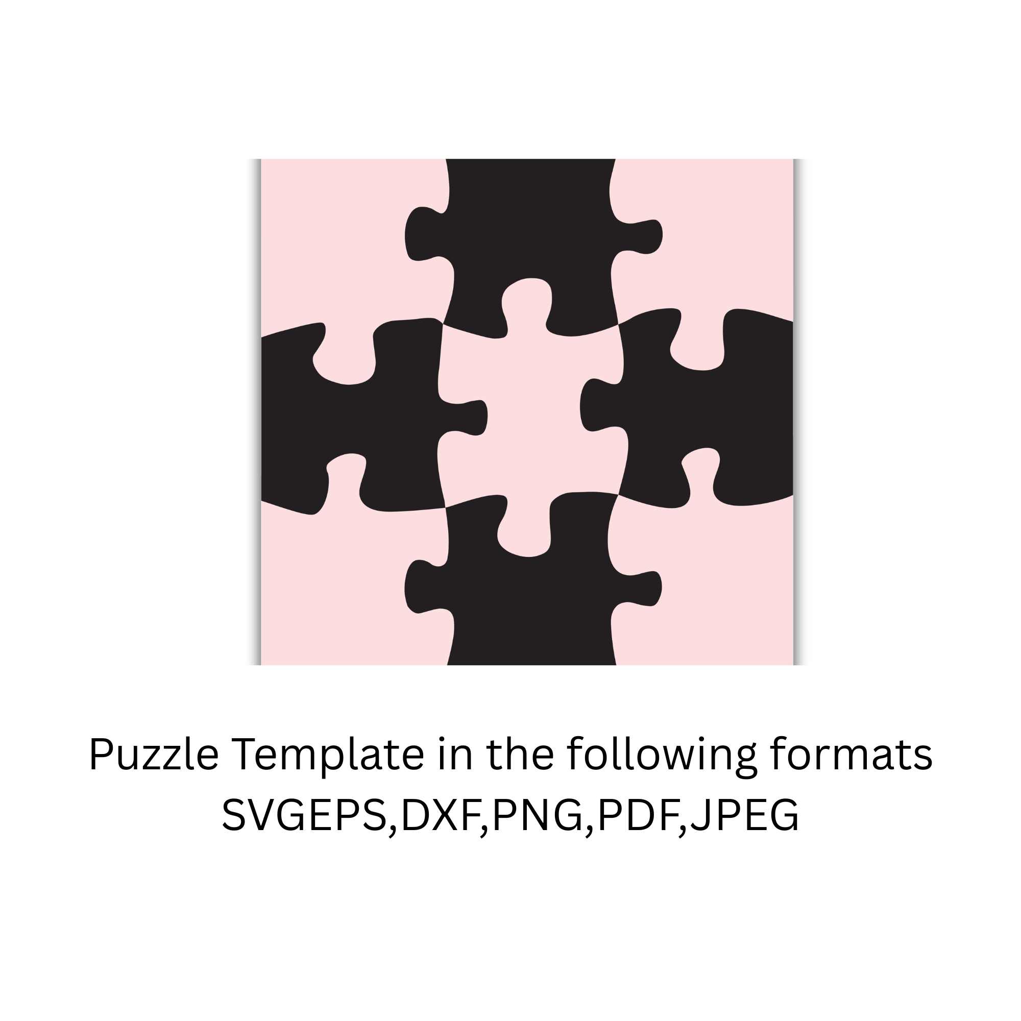 PUZZLE TEMPLATE 9 PIECE