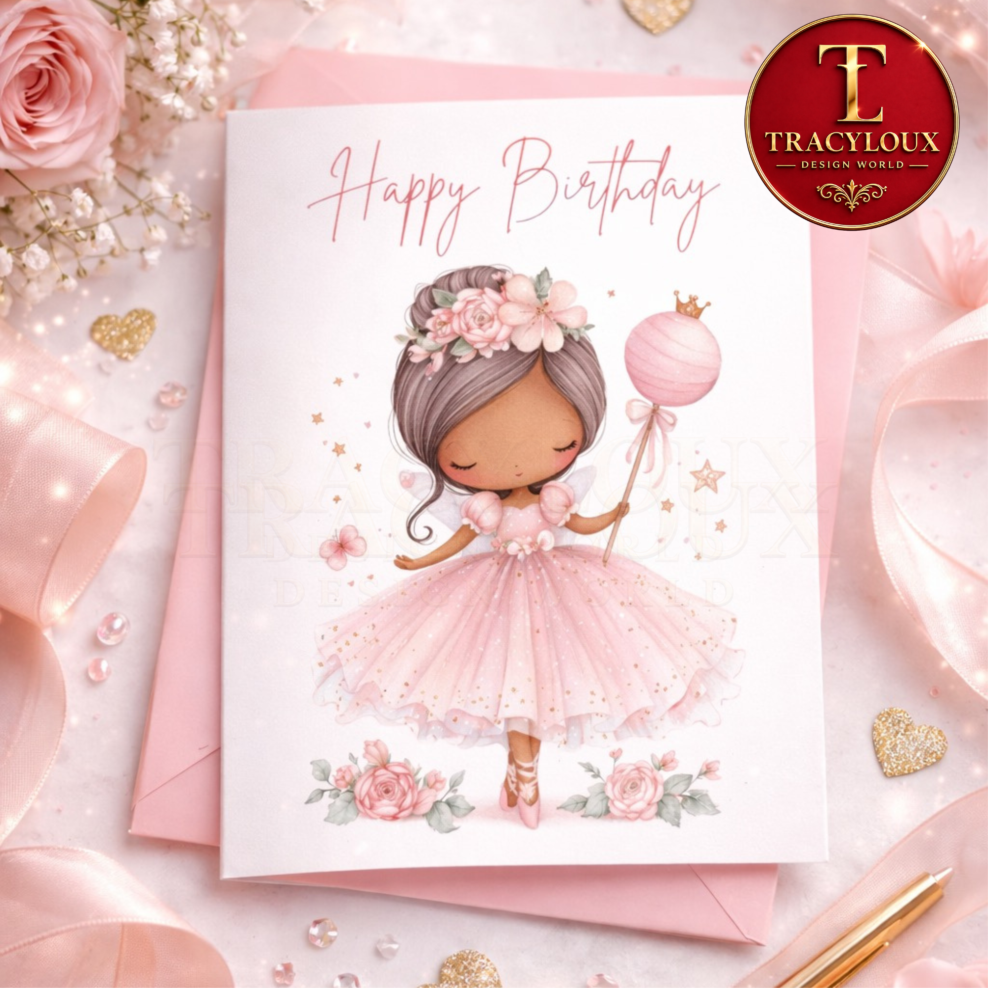 FAIRY BIRTHDAY CARD DESIGNS