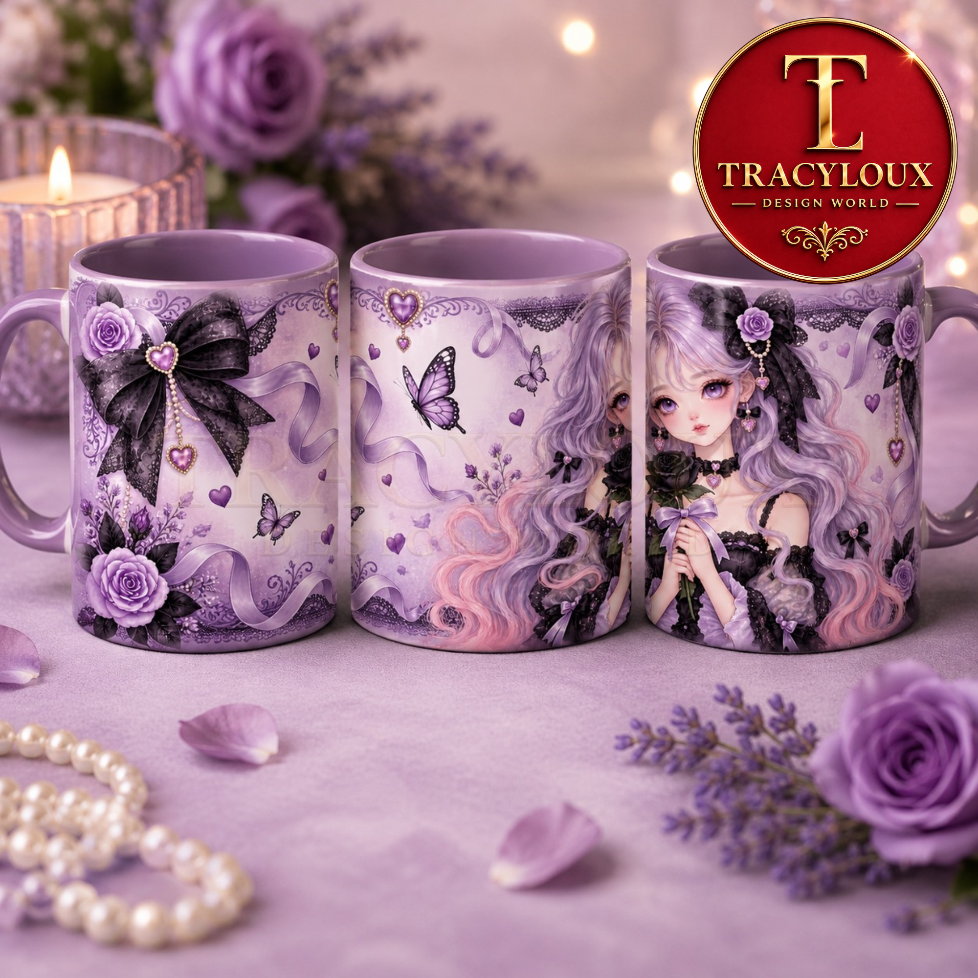 LAVENDER AFTER DARK – DIGITAL DESIGN COLLECTION