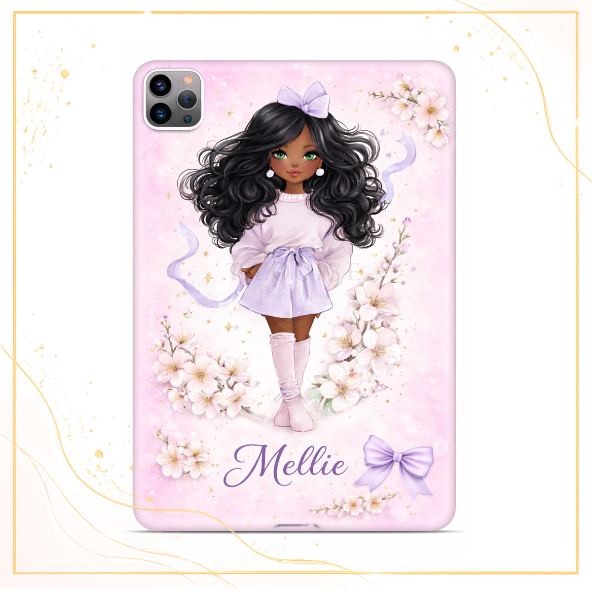 PASTEL GIRL CHARACTER DESIGN SET – 18 MATCHING ELEMENTS