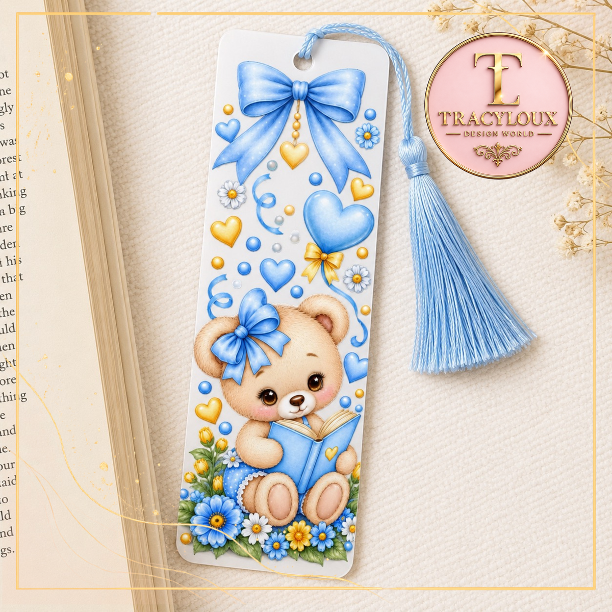 BLUE & YELLOW BIRTHDAY TEDDY COLLECTION – READY-MADE DIGITAL DESIGN BUNDLE
