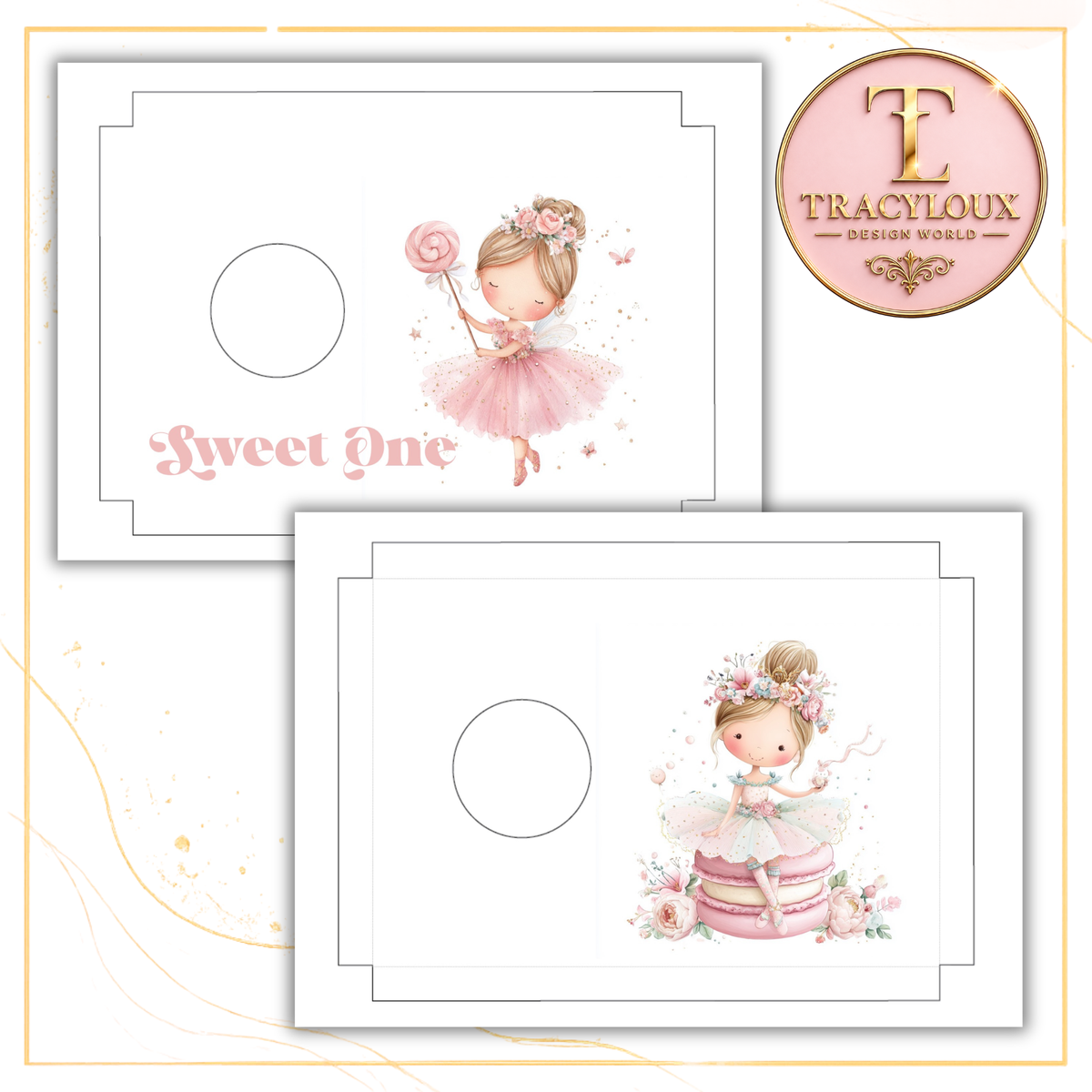 SWEET CUPCAKE INSERT BOX DESIGN