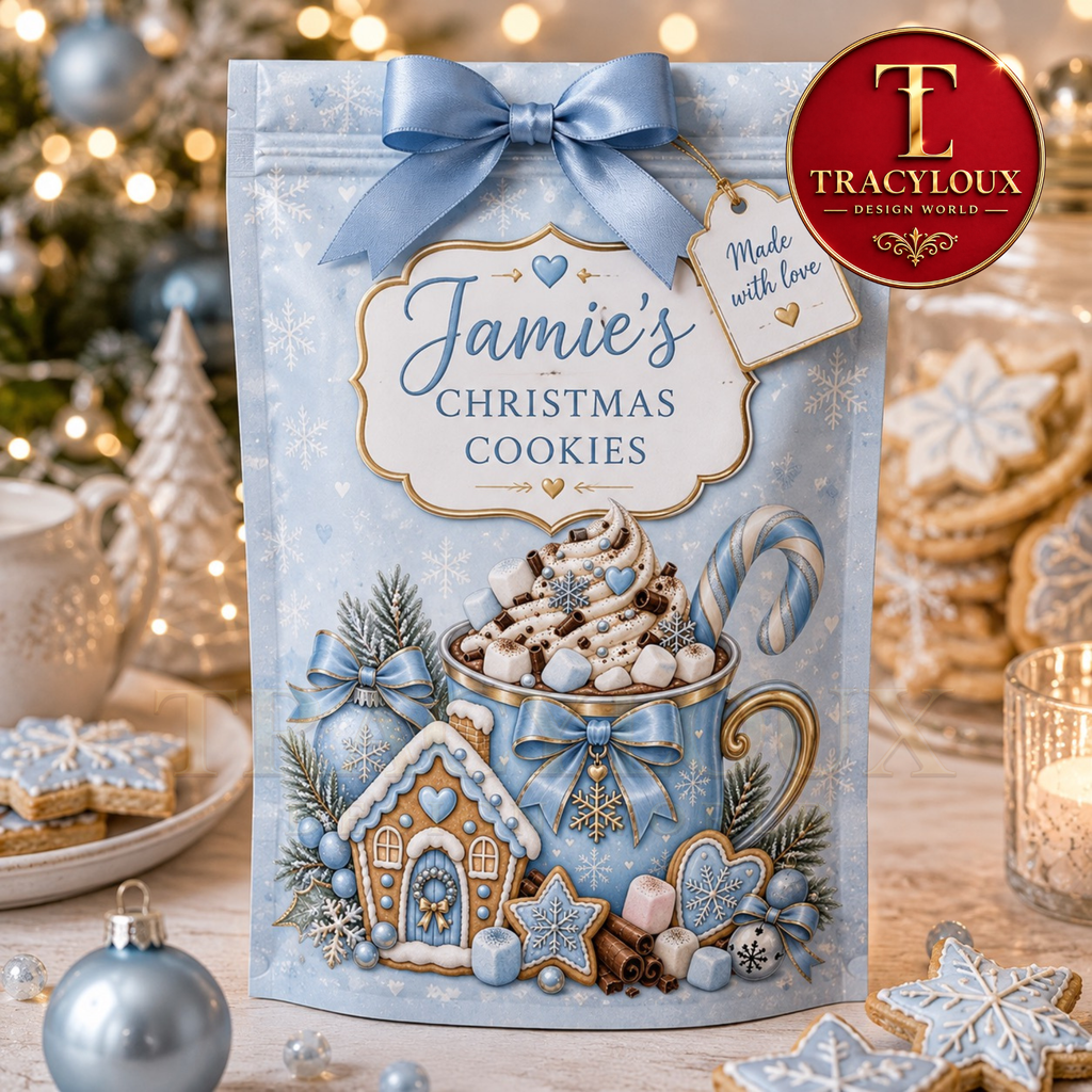 CHRISTMAS HOT CHOCOLATE COLLECTION – 4 PNG DESIGNS