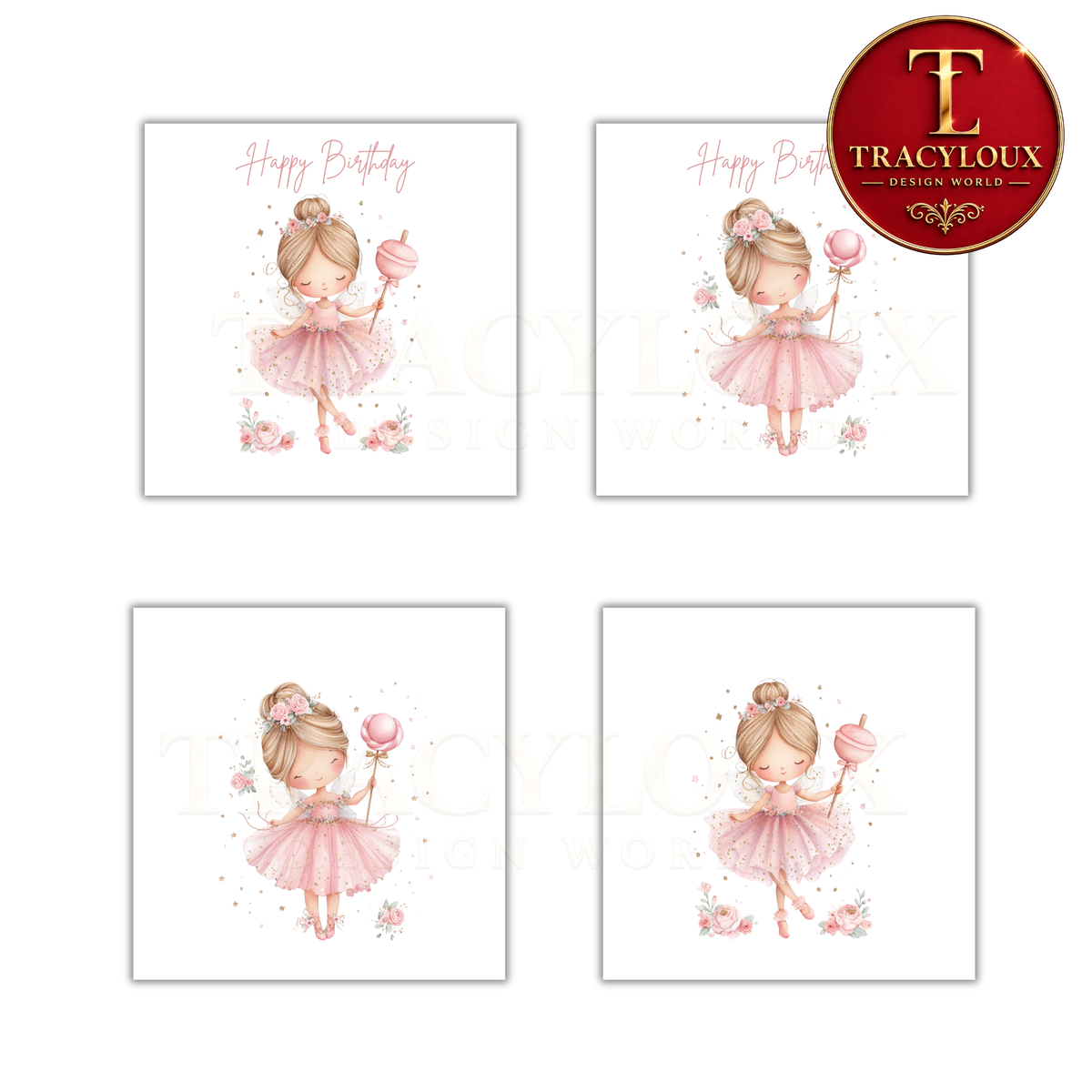 FAIRY BIRTHDAY CARD DESIGNS