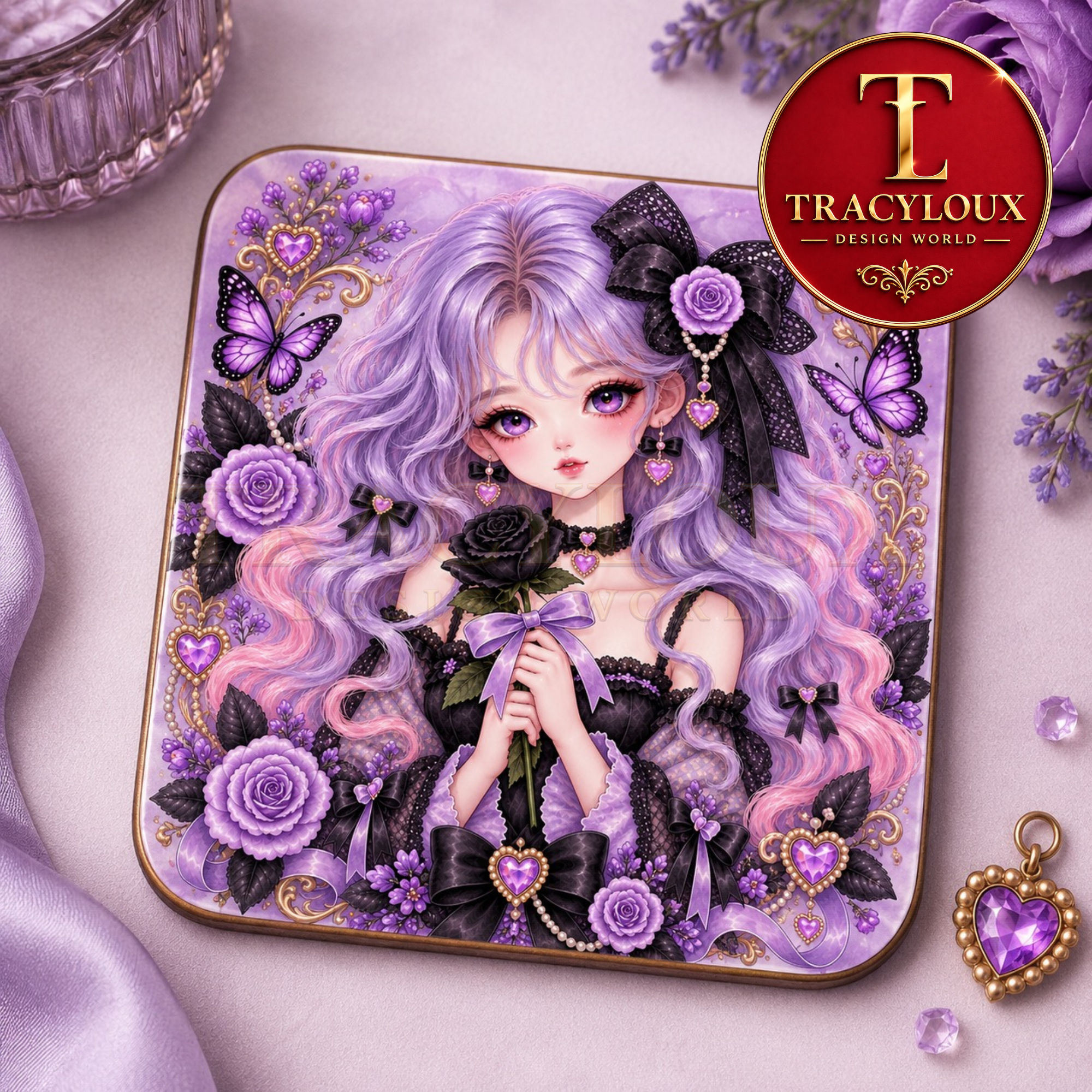 LAVENDER AFTER DARK – DIGITAL DESIGN COLLECTION