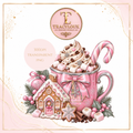 CHRISTMAS HOT CHOCOLATE PNG – PINK EDITION