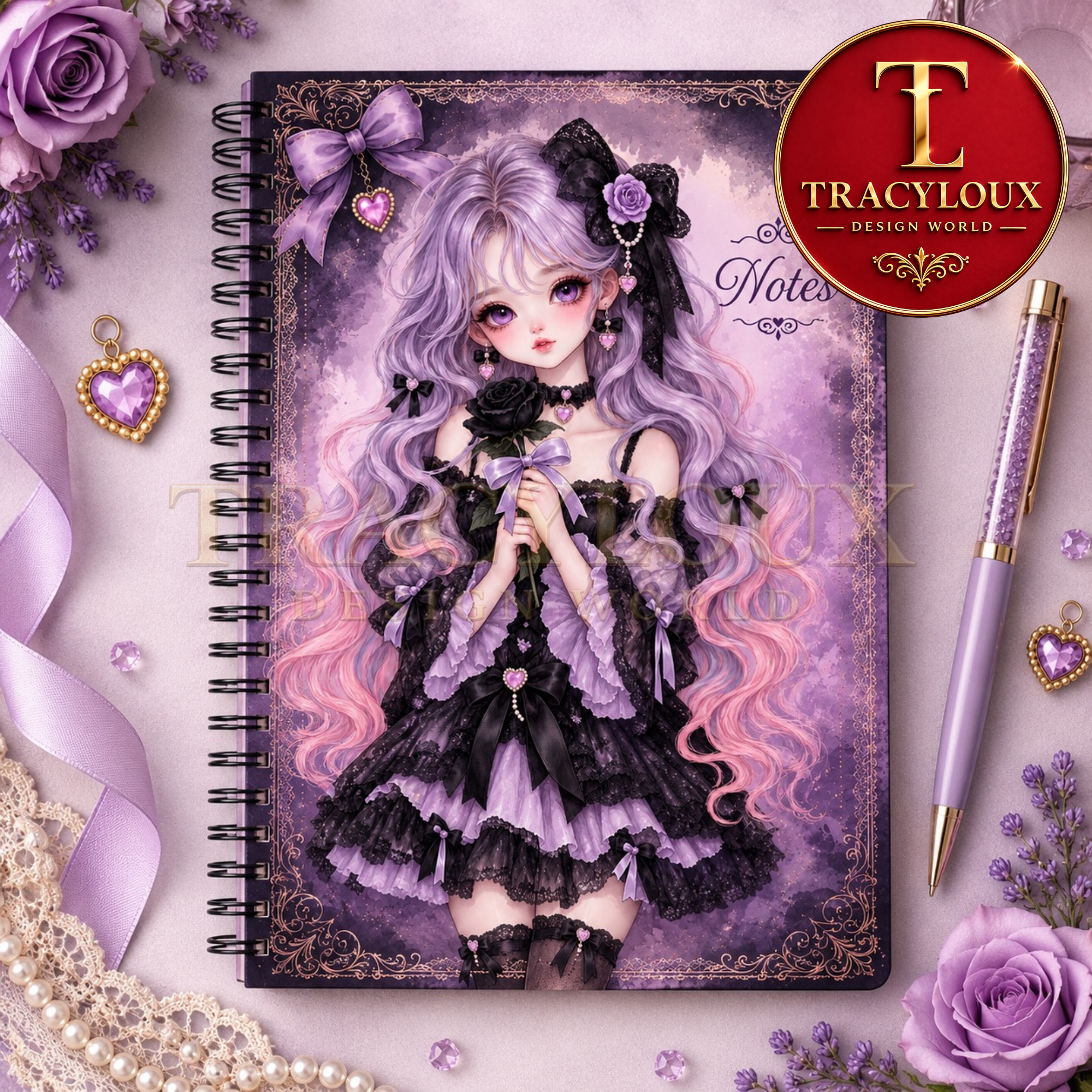 LAVENDER AFTER DARK – DIGITAL DESIGN COLLECTION