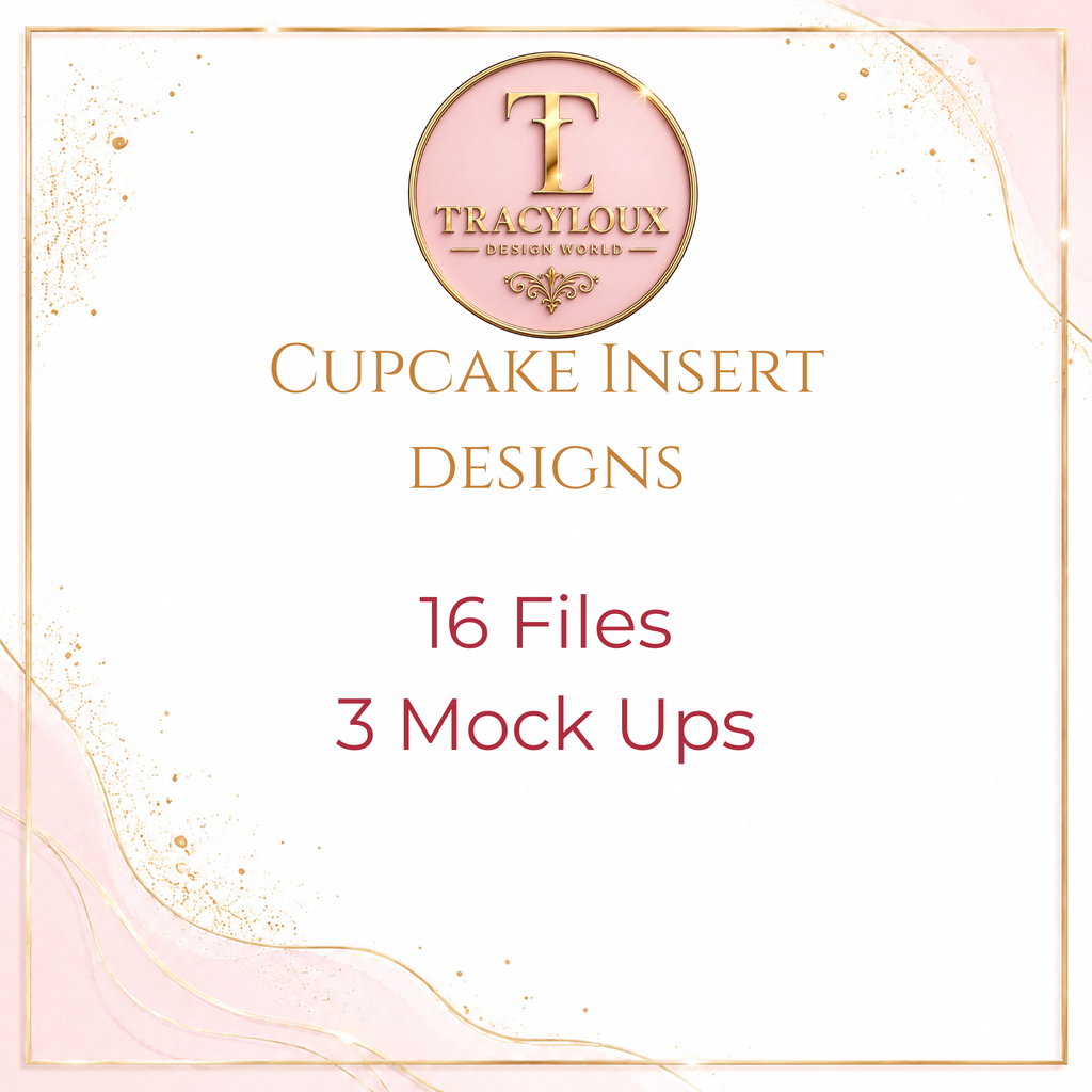 SWEET CUPCAKE INSERT BOX DESIGN