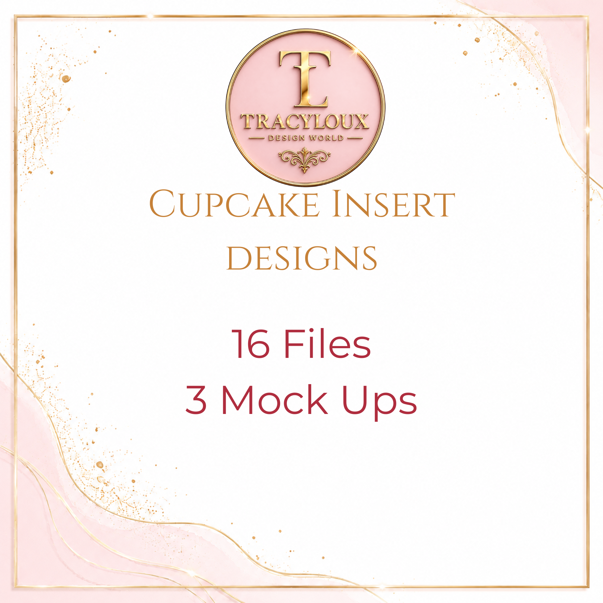 SWEET CUPCAKE INSERT BOX DESIGN