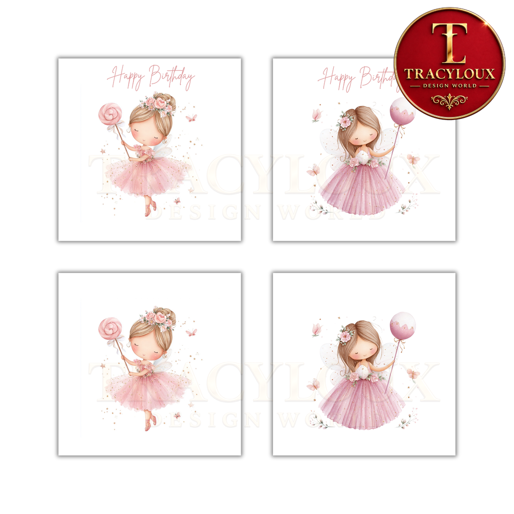 FAIRY BIRTHDAY CARD DESIGNS