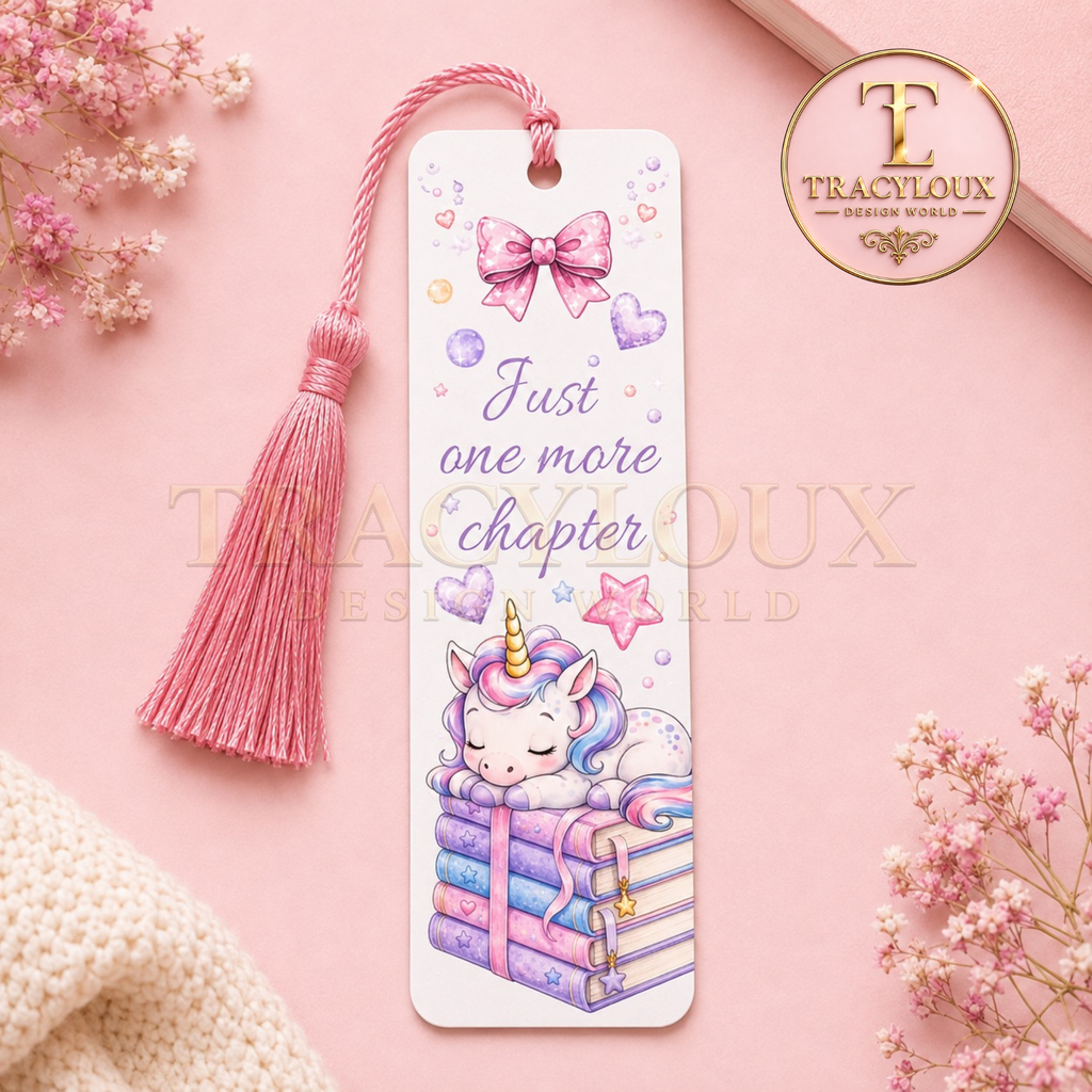 CUTE WATERCOLOUR UNICORN DIGITAL COLLECTION | MUG WRAPS, BOOKMARKS, COASTERS, NOTEPAD PAGES & CLIP ART PNG BUNDLE