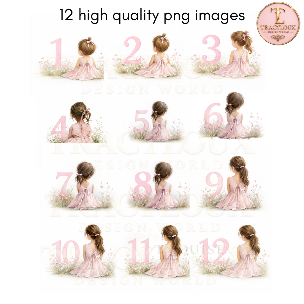 PINK BIRTHDAY GIRL DESIGN SET