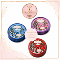 CHRISTMAS PENGUIN CHOCOLATE TUB STICKER SET – 3 DESIGNS