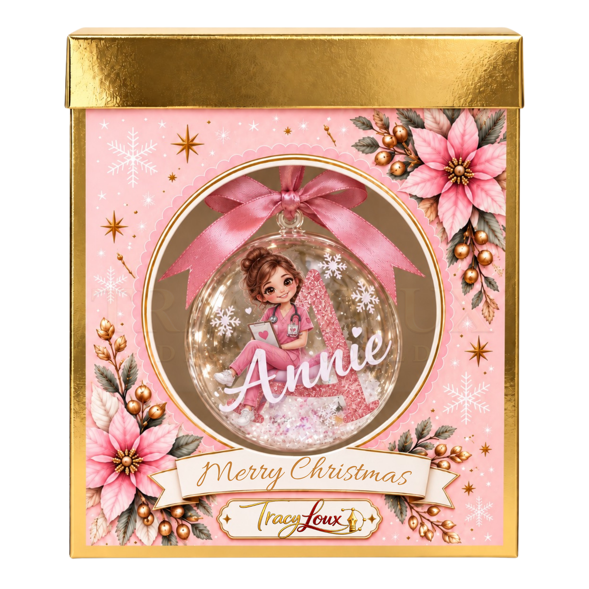 Pink Floral Bauble Box – Cricut Project