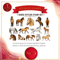 AFFINITY HORSE STAMP COLLECTION